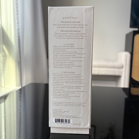 Paddywax Fig & Olive Reed Diffuser - Picture 3 of 5